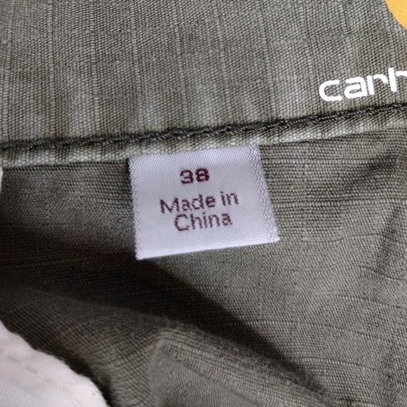 Carhartt Men's Outdoor Hiking Travel Relaxed Fit Casual Short Sz 38 - Picture 11 of 12